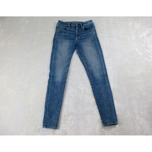 American Eagle Pants‎ Womens Blue 4 Short Hi-Rise Jegging Jeans Denim 26x27